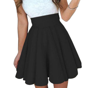 Fashion Pleated Skirt For Women All Reason School Skirt Women Dance Clothing Short Skirts Ball Gown Puff Skirt Black