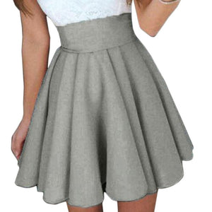 Fashion Pleated Skirt For Women All Reason School Skirt Women Dance Clothing Short Skirts Ball Gown Puff Skirt Black
