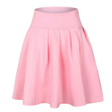 Load image into Gallery viewer, Fashion Pleated Skirt For Women All Reason School Skirt Women Dance Clothing Short Skirts Ball Gown Puff Skirt Black