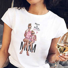 Load image into Gallery viewer, New Arrival 2019 T Shirt Vogue Tee Shirt Korean Fashion Clothing Harajuku Kawaii White Tshirt Super Mom Female T-shirt Mother&#39;s