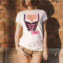 Load image into Gallery viewer, 2019 Women T-shirts Summer Cool Tops Casual 3D Big Boobs Sexy Breast Design Print T Shirt Short Sleeve Tshirt Womens Clothing