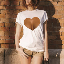 Load image into Gallery viewer, 2019 Women T-shirts Summer Cool Tops Casual 3D Big Boobs Sexy Breast Design Print T Shirt Short Sleeve Tshirt Womens Clothing