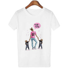 Load image into Gallery viewer, New Arrival 2019 T Shirt Vogue Tee Shirt Korean Fashion Clothing Harajuku Kawaii White Tshirt Super Mom Female T-shirt Mother&#39;s