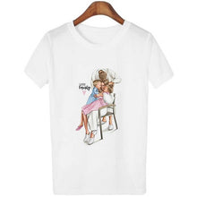 Load image into Gallery viewer, New Arrival 2019 T Shirt Vogue Tee Shirt Korean Fashion Clothing Harajuku Kawaii White Tshirt Super Mom Female T-shirt Mother&#39;s
