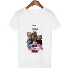 Load image into Gallery viewer, New Arrival 2019 T Shirt Vogue Tee Shirt Korean Fashion Clothing Harajuku Kawaii White Tshirt Super Mom Female T-shirt Mother&#39;s