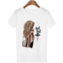 Load image into Gallery viewer, New Arrival 2019 T Shirt Vogue Tee Shirt Korean Fashion Clothing Harajuku Kawaii White Tshirt Super Mom Female T-shirt Mother&#39;s