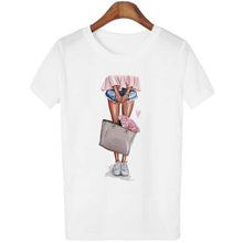 Load image into Gallery viewer, New Arrival 2019 T Shirt Vogue Tee Shirt Korean Fashion Clothing Harajuku Kawaii White Tshirt Super Mom Female T-shirt Mother&#39;s