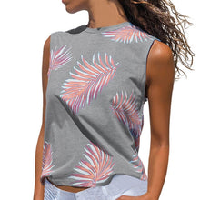Load image into Gallery viewer, Women&#39;s Printing Sleeveless T-Shirt Print Sleeve Top Shirt New Summer Top Shirts Women Tops camisetas mujer Women&#39;s Clothing