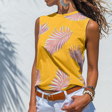 Load image into Gallery viewer, Women&#39;s Printing Sleeveless T-Shirt Print Sleeve Top Shirt New Summer Top Shirts Women Tops camisetas mujer Women&#39;s Clothing