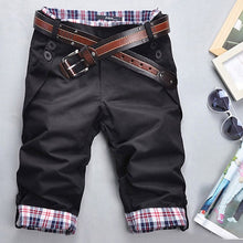 Load image into Gallery viewer, Summer Casual Shorts Men Hot Sale Solid Men&#39;s Shorts Cotton Casual Short Masculino Brand Clothing Fashion Straight Short Homme