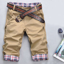Load image into Gallery viewer, Summer Casual Shorts Men Hot Sale Solid Men&#39;s Shorts Cotton Casual Short Masculino Brand Clothing Fashion Straight Short Homme