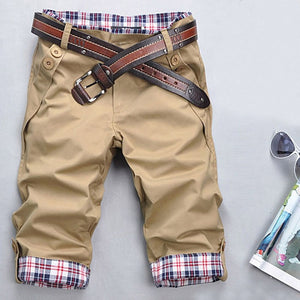 Summer Casual Shorts Men Hot Sale Solid Men's Shorts Cotton Casual Short Masculino Brand Clothing Fashion Straight Short Homme